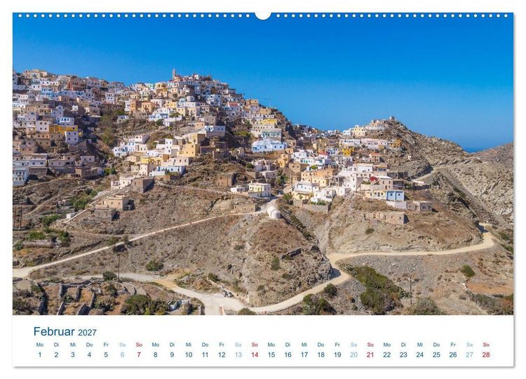 Produktbild: Karpathos - Malerische Insel in der &Auml;g&auml;is (Wandkalender 2027 DIN A2 quer), CALVENDO Monatskalender