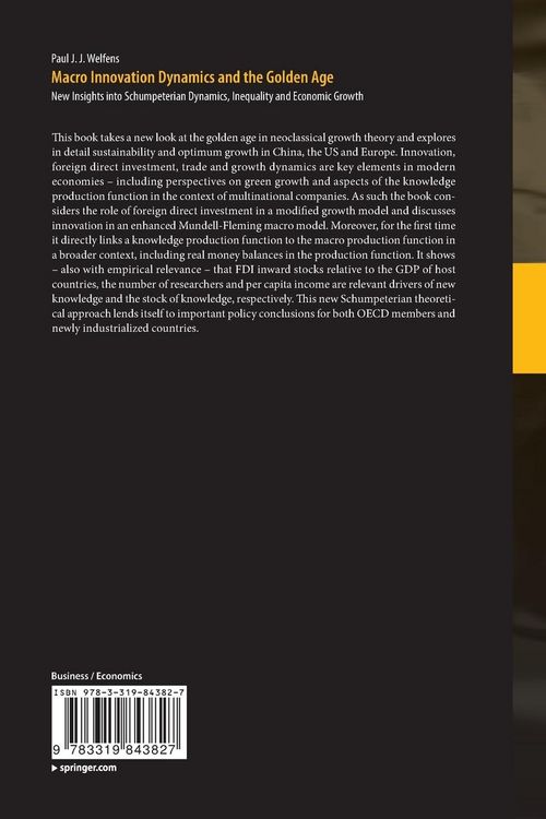 Produktbild: Macro Innovation Dynamics and the Golden Age