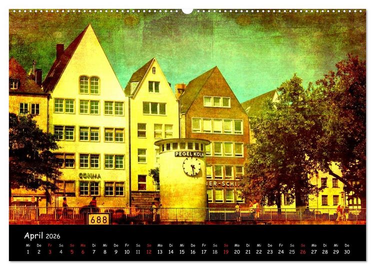 Produktbild: K&ouml;ln (hochwertiger Premium Wandkalender 2026 DIN A2 quer), Kunstdruck in Hochglanz