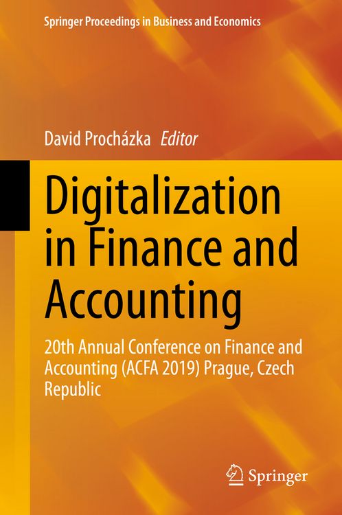Produktbild: Digitalization in Finance and Accounting