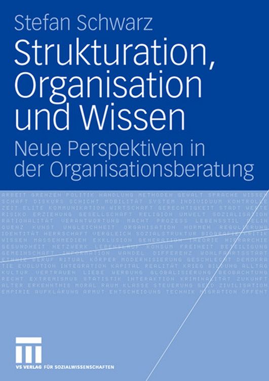Produktbild: Strukturation, Organisation und Wissen