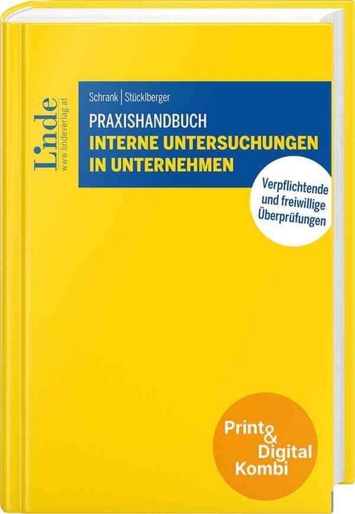 Produktbild: Praxishandbuch Interne Untersuchungen in Unternehmen (Kombi Print&digital)