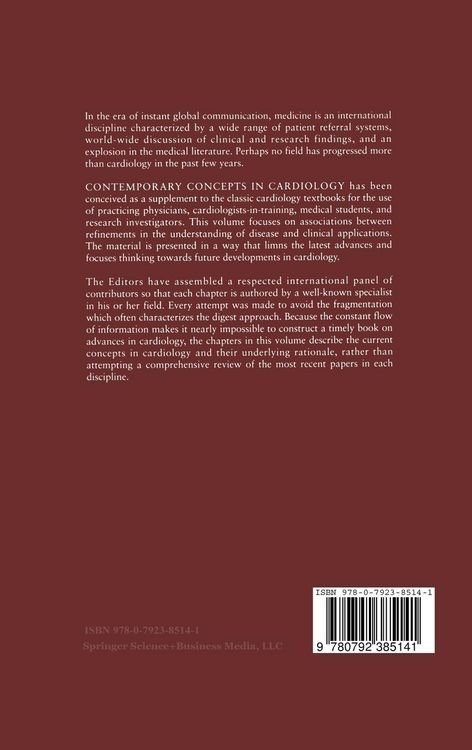 Produktbild: Contemporary Concepts in Cardiology