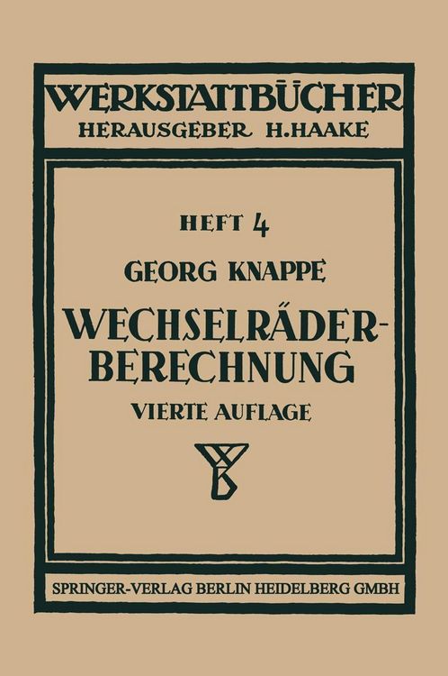 Produktbild: Wechselr&auml;derberechnung f&uuml;r Drehb&auml;nke