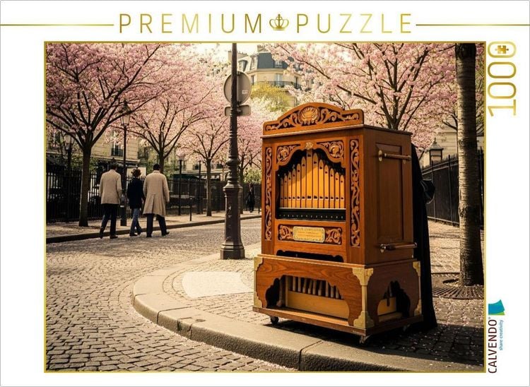 Produktbild: CALVENDO Puzzle Fr&uuml;hlingstr&auml;ume in Paris | 1000 Teile Lege-Gr&ouml;&szlig;e 64x48cm Foto-Puzzle f&uuml;r gl&uuml;ckliche Stunden