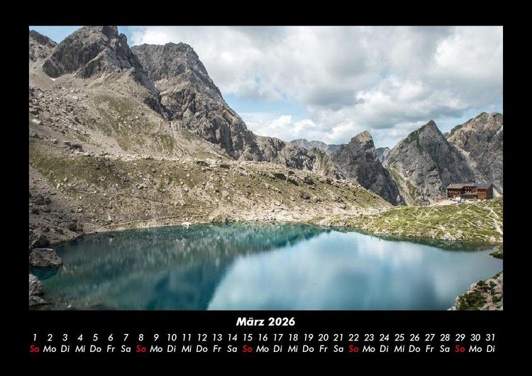 Produktbild: Die Seen der Erde 2026 Fotokalender DIN A3