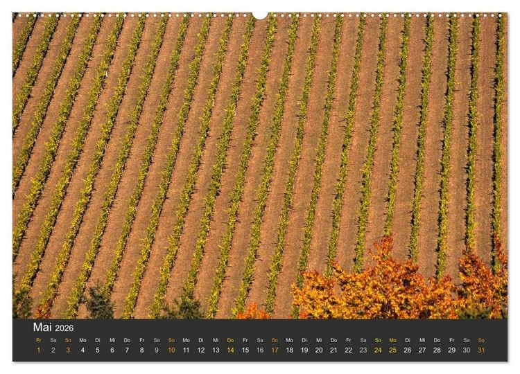 Produktbild: Die S&uuml;dsteirischen Weinstrasse (Wandkalender 2026 DIN A2 quer), CALVENDO Monatskalender