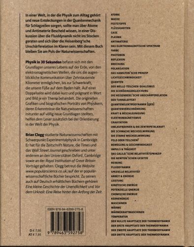 Produktbild: Physik in 30 Sekunden
