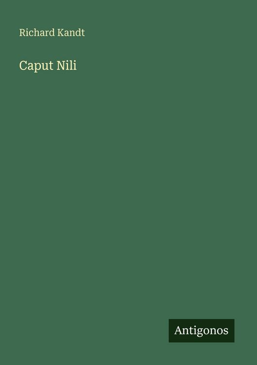 Produktbild: Caput Nili