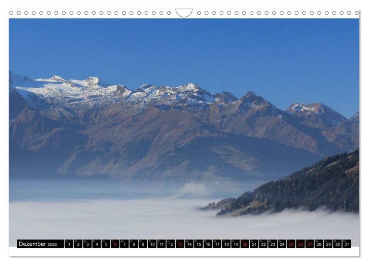 Produktbild: Liebeserkl&auml;rung an Zell am See (Wandkalender 2026 DIN A3 quer), CALVENDO Monatskalender
