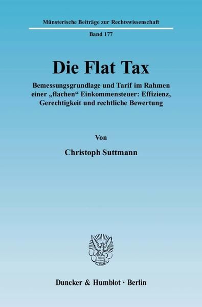 Produktbild: Die Flat Tax.