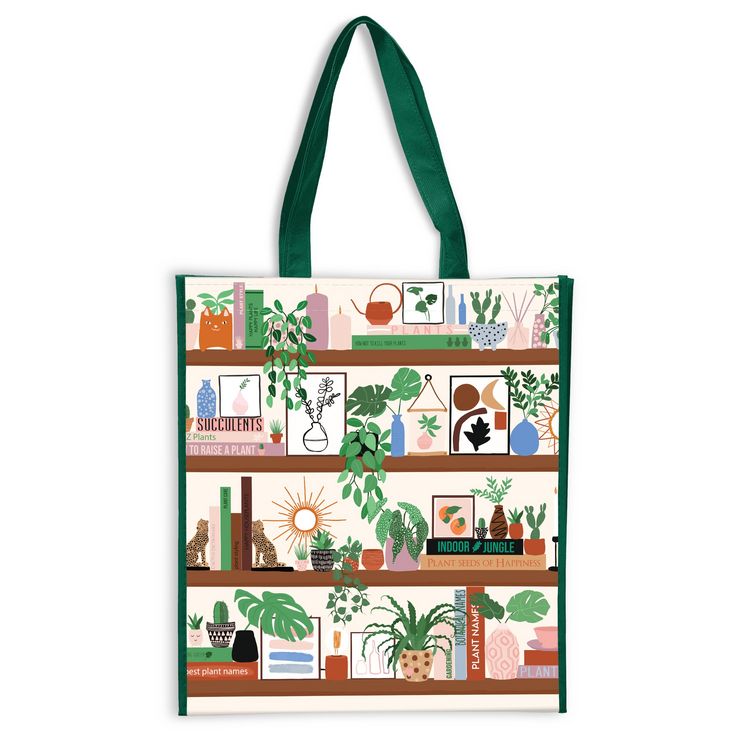 Produktbild: Galison: Plant Shelfie Reusable Shopping Bag