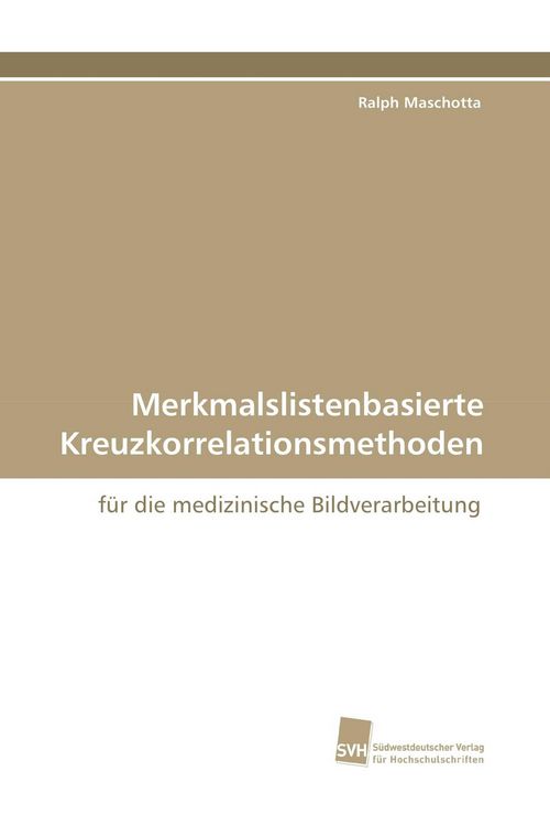 Produktbild: Merkmalslistenbasierte Kreuzkorrelationsmethoden