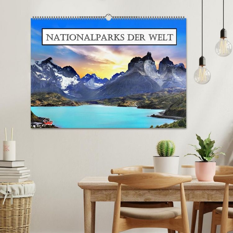 Produktbild: Nationalparks der Welt (Wandkalender 2027 DIN A2 quer), CALVENDO Monatskalender