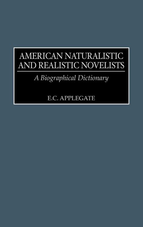 Produktbild: American Naturalistic and Realistic Novelists
