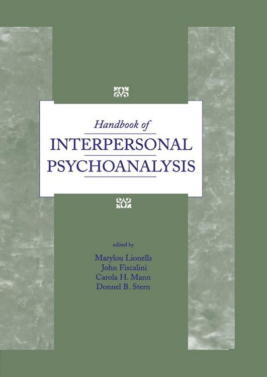 Produktbild: Handbook of Interpersonal Psychoanalysis