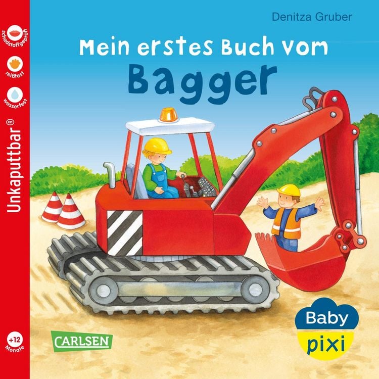 Produktbild: Baby Pixi (unkaputtbar) 60: Mein erstes Buch vom Bagger