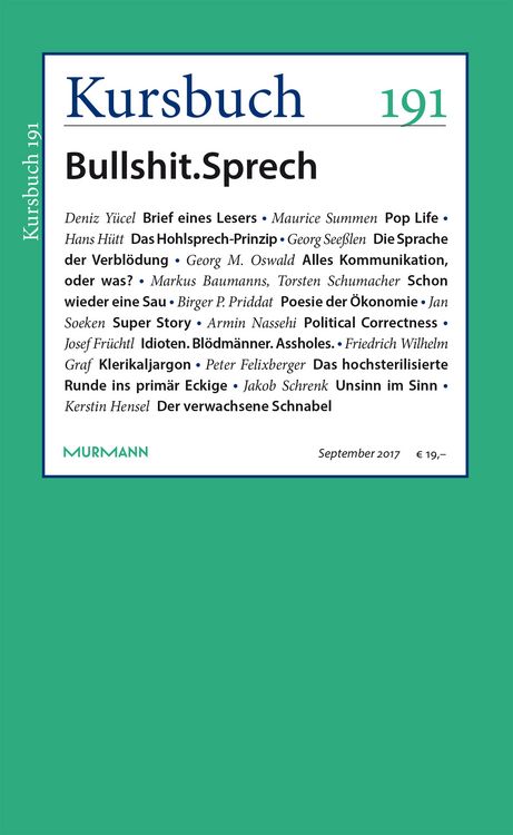Produktbild: Kursbuch 191