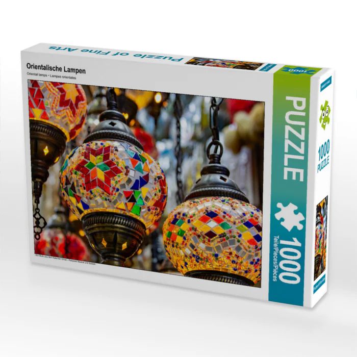 Produktbild: CALVENDO Puzzle Orientalische Lampen | 1000 Teile Lege-Gr&ouml;&szlig;e 64x48cm Foto-Puzzle f&uuml;r gl&uuml;ckliche Stunden