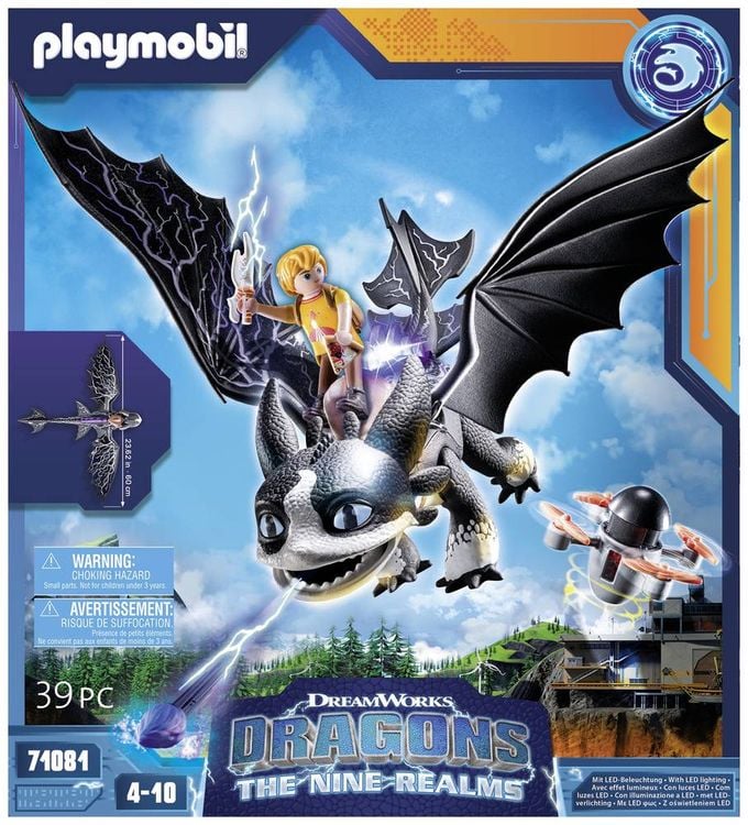 PLAYMOBIL 71081 - Dragons, Die 9 Welten - Thunder & Tom