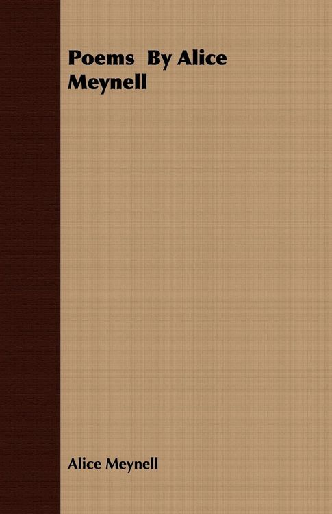 Produktbild: Poems by Alice Meynell