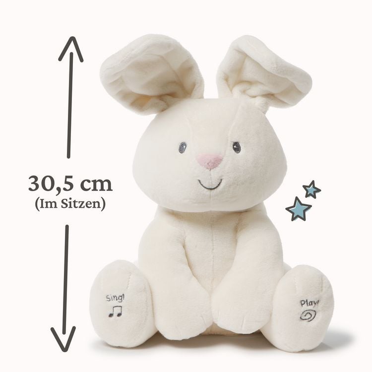 Produktbild: GUND Flora, das singende und sprechende H&auml;schen - spielt Guck Guck mit den Ohren
