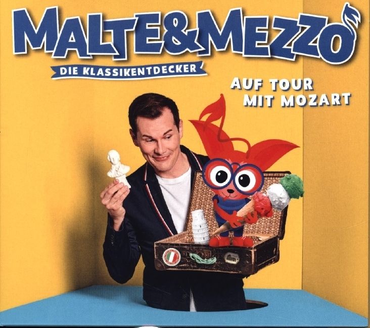 Produktbild: Malte & Mezzo-Auf Tour Mit Mozart