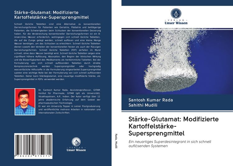 Produktbild: St&auml;rke-Glutamat: Modifizierte Kartoffelst&auml;rke-Supersprengmittel