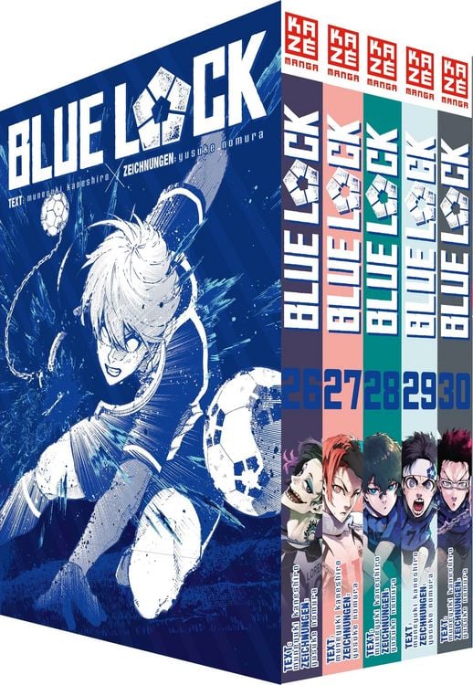 Produktbild: Blue Lock &ndash; Band 26-30 im Sammelschuber