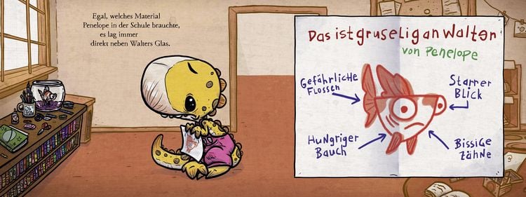 Produktbild: Wir betreuen unseren Klassenfisch - Band 3 der Penelope-Reihe