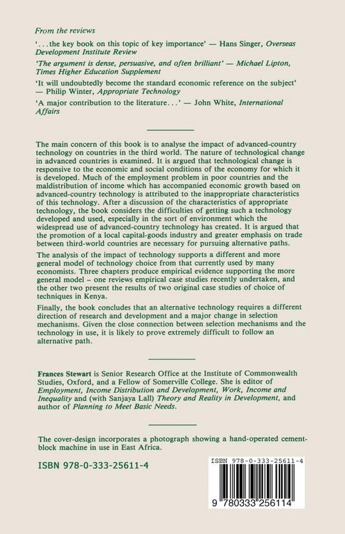 Produktbild: Technology and Underdevelopment