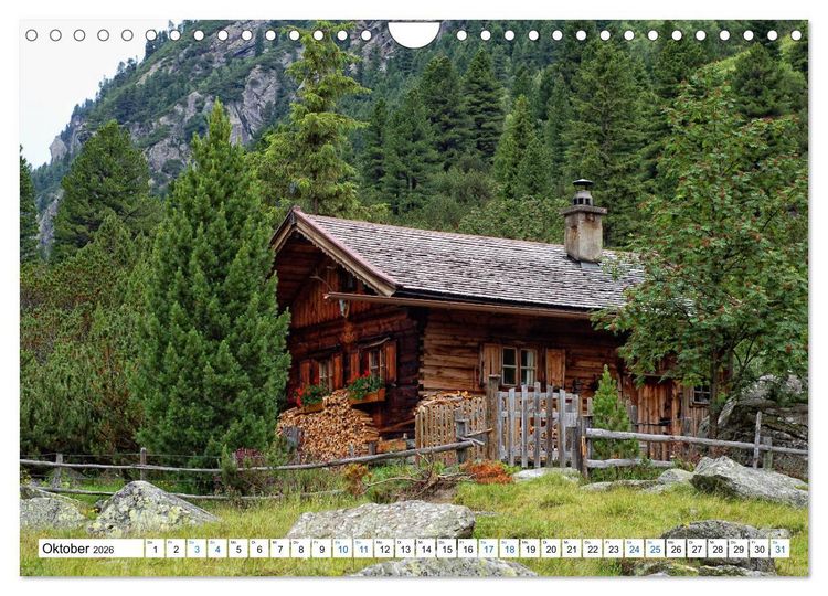 Produktbild: Krimmler Wasserf&auml;lle - Naturlandschaft Krimmler Achental (Wandkalender 2026 DIN A4 quer), CALVENDO Monatskalender