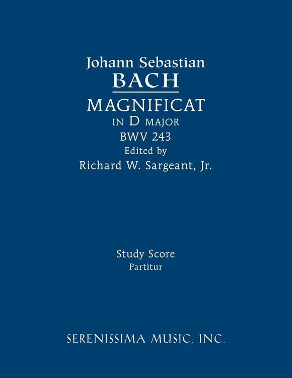 Produktbild: Magnificat in D major, BWV 243