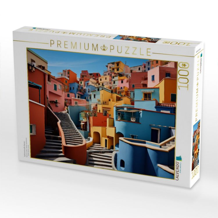 Produktbild: CALVENDO Puzzle Geheimnisvolle Gassen | 1000 Teile Lege-Gr&ouml;&szlig;e 64x48cm Foto-Puzzle f&uuml;r gl&uuml;ckliche Stunden