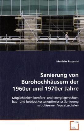 Produktbild: Rozynski, M: Sanierung von B&uuml;rohochh&auml;usern der 1960er und 19