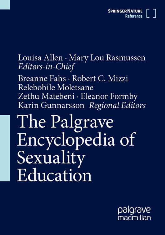 Produktbild: The Palgrave Encyclopedia of Sexuality Education