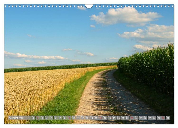 Produktbild: Bezauberndes Ampertal bei Moosburg (Wandkalender 2026 DIN A3 quer), CALVENDO Monatskalender