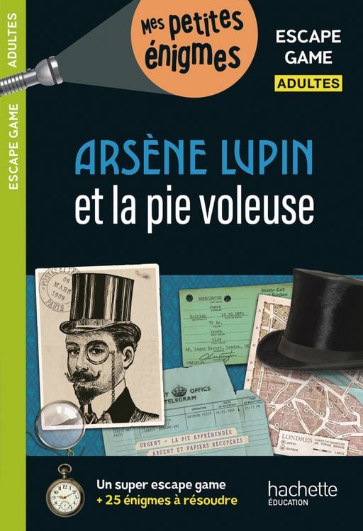 Produktbild: Escape game &ndash; Ars&egrave;ne Lupin et la pie voleuse