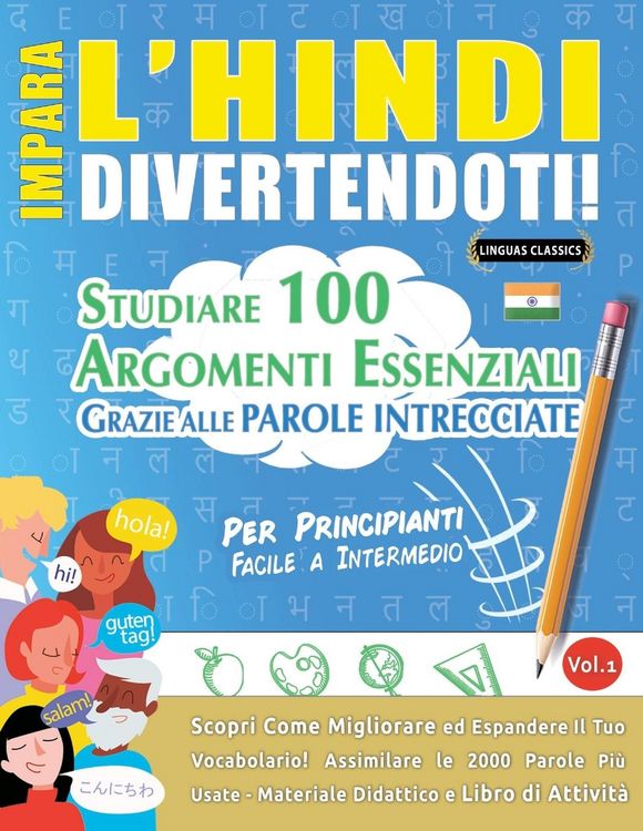 Produktbild: IMPARA L'HINDI DIVERTENDOTI! - PER PRINCIPIANTI