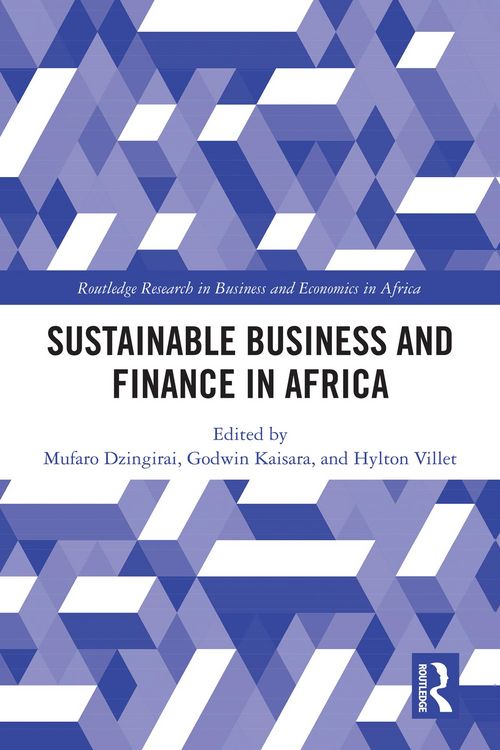 Produktbild: Sustainable Business and Finance in Africa