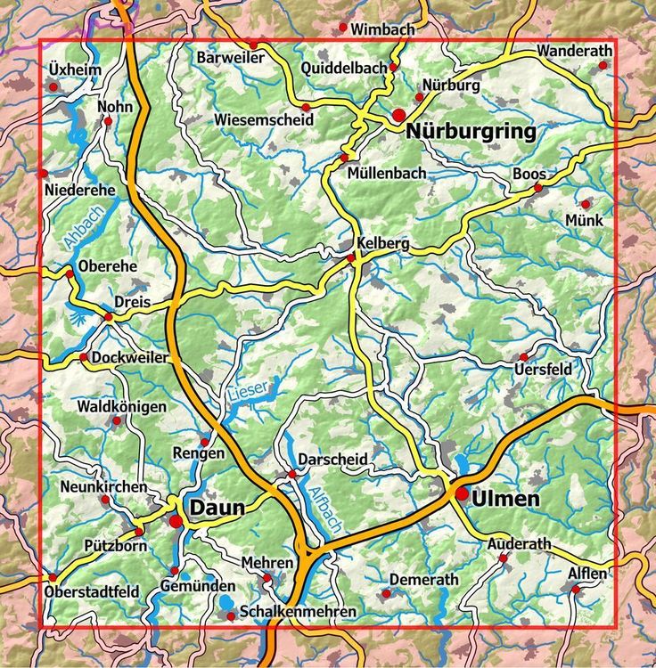 Produktbild: Eifelwandern 14 - Hohe Eifel (S&uuml;d), Vulkaneifel