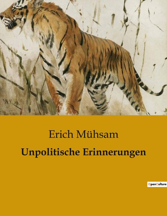 Produktbild: Unpolitische Erinnerungen