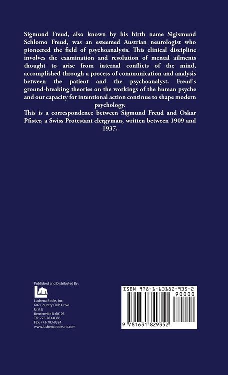 Produktbild: Psychoanalysis and FaithThe Letters of Sigmund Freud and Oskar Pfister