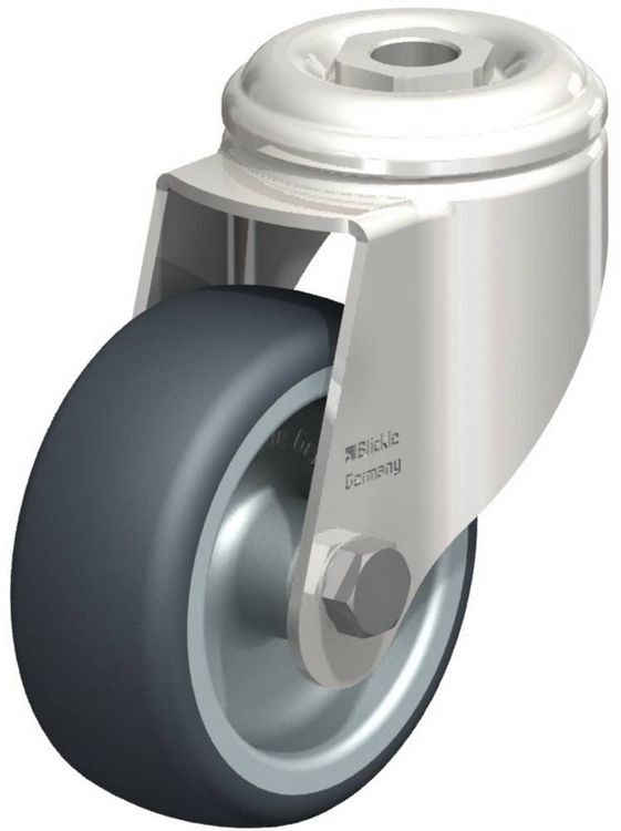 Produktbild: Blickle 574178 LKRXA-TPA 80G Lenkrolle Rad-Durchmesser: 80 mm Tragf&auml;higkeit (max.): 100 kg 1 St.