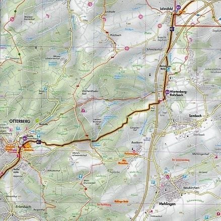 Produktbild: Pf&auml;lzer Jakobswege 1:50.000