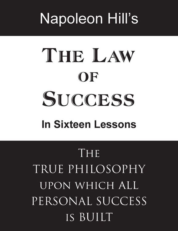 Produktbild: The Law of Success in Sixteen Lessons