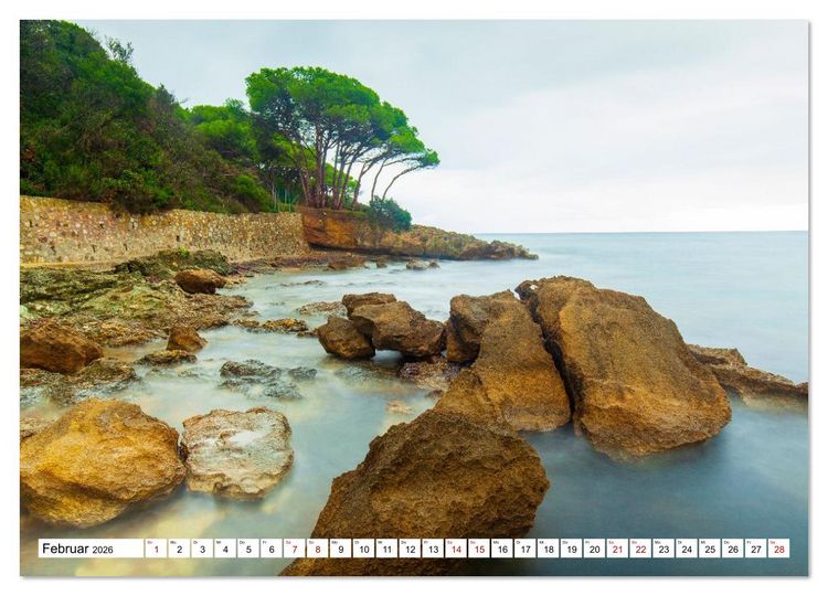 Produktbild: Eine traumhafte Insel Elba Genuss ohne Trubel (hochwertiger Premium Wandkalender 2026 DIN A2 quer), Kunstdruck in Hochglanz