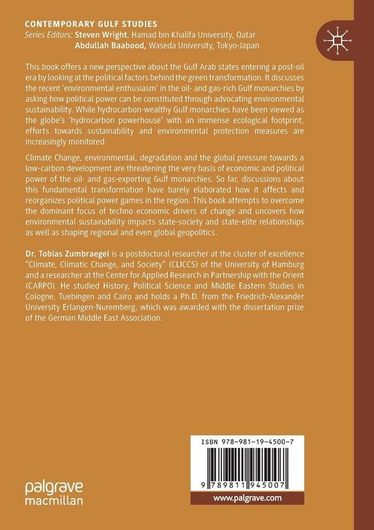 Produktbild: Political Power and Environmental Sustainability in Gulf Monarchies