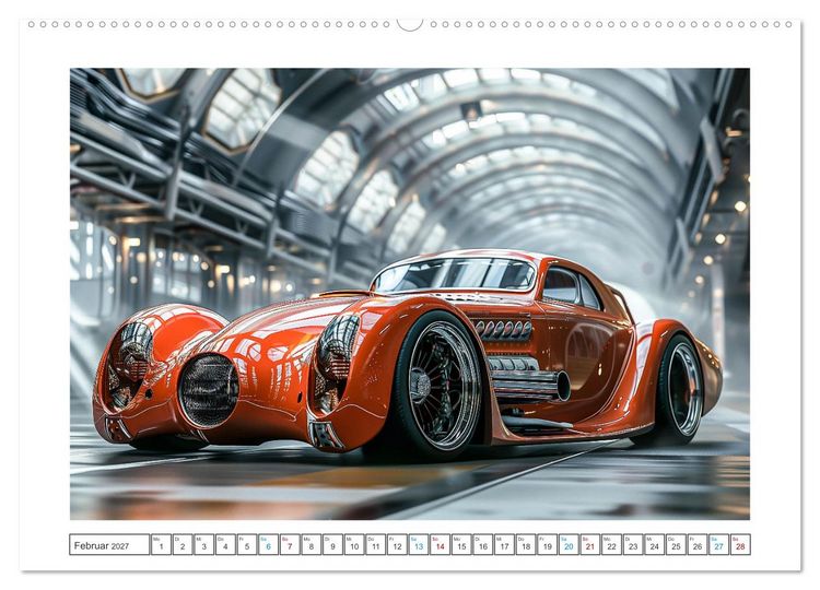 Produktbild: Road Kings (hochwertiger Premium Wandkalender 2027 DIN A2 quer), Kunstdruck in Hochglanz