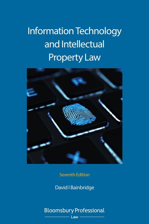 Produktbild: Information Technology and Intellectual Property Law